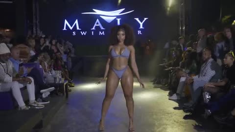 Kathryn Celestre in Bikini SLOW MOTION 4k _ Art Basel_Fusion Fashion Week Miami 2025