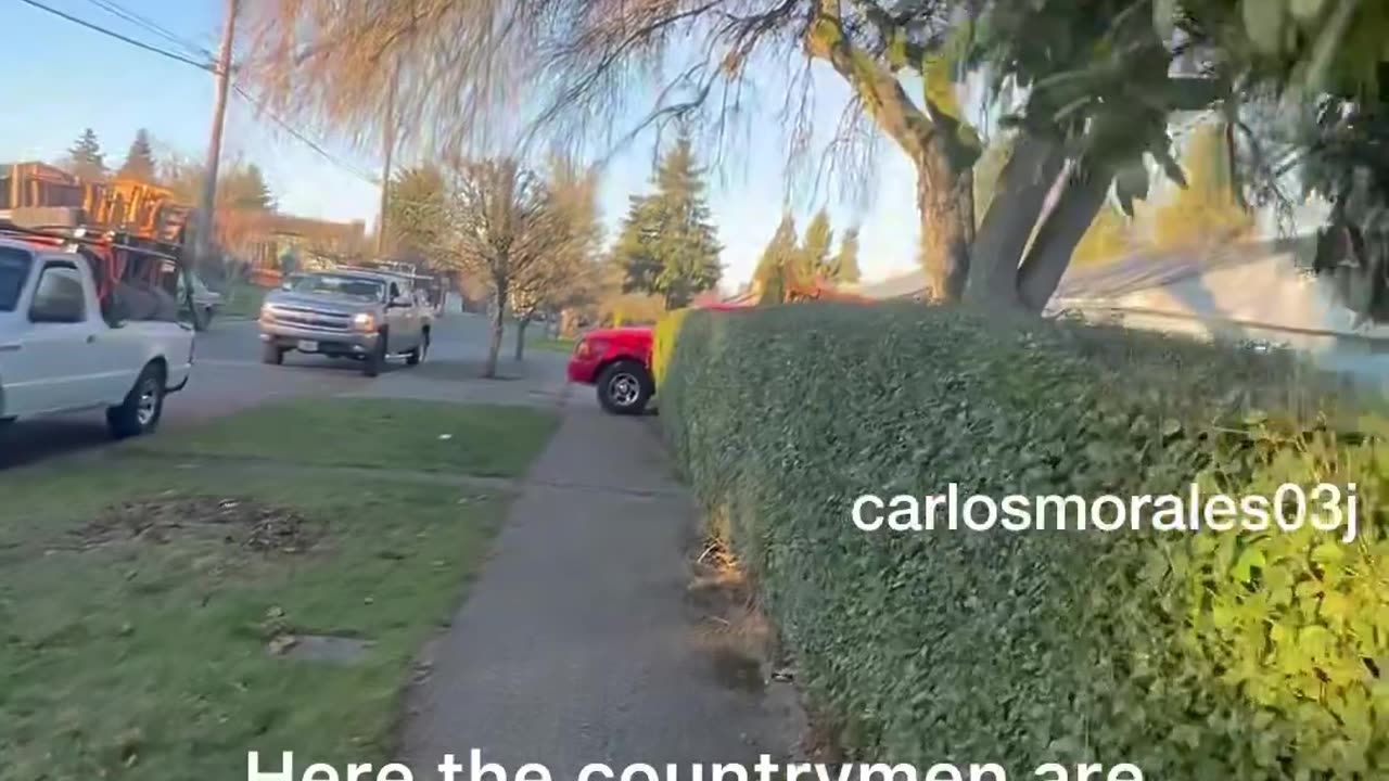 Multiple homes on the same street are all packing up and heading back to