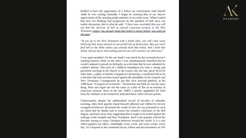 The Shocking Truth About Hell That Churches Never Told You | Paul Wallis