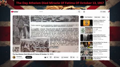 The Day Atheism Died Miracle Of Fatima Of October 13, 1917