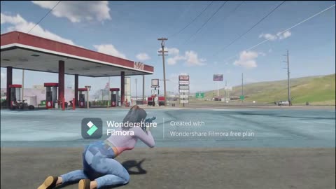 GTA 6 Lucia near gas station AI