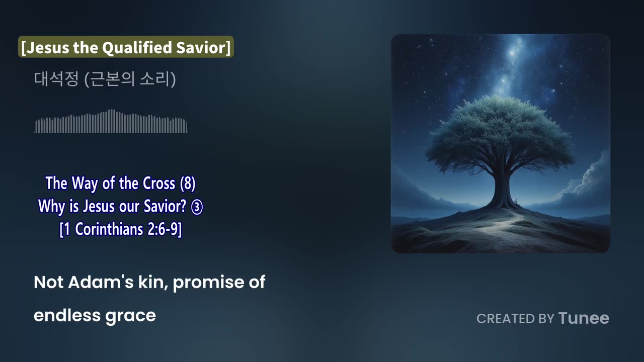 [Jesus the Qualified Savior]