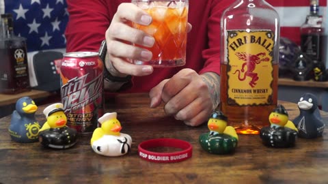Willson Hammond - Fireball Cinnamon Whiskey & Mtn Dew Cherry Citrus Soda