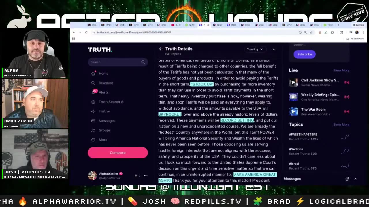 Q AFTER HOURS - EP.006 Panic, Projection & the Great Narrative Flip