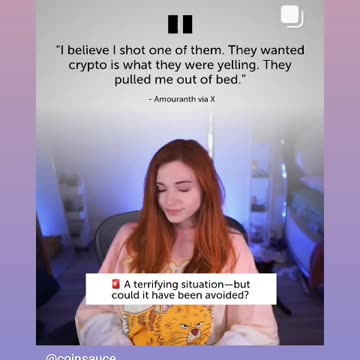 Amouranth got robbed at gun point 🔫 but crypto money 💰 they still looking for them 03/5/25