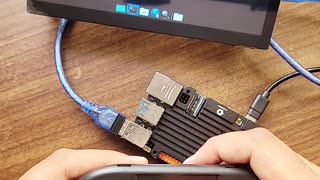 DIY Mini PC Using D Robotics RDK X5 SBC | Ubuntu Desktop Linux | Elecrow 7 inch Touch Monitor |