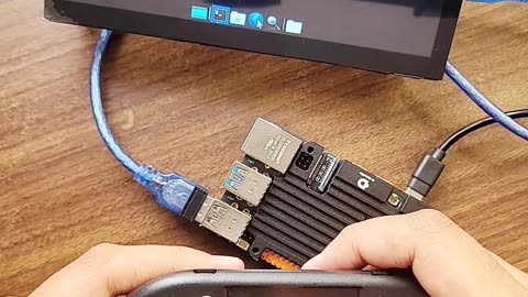 DIY Mini PC Using D Robotics RDK X5 SBC | Ubuntu Desktop Linux | Elecrow 7 inch Touch Monitor |