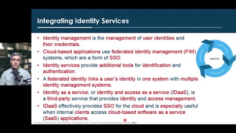 156 - Domain 5 - 53 Federated Identity with a Third-party Service