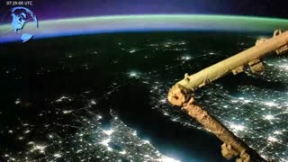 ISS Timelapse - Heading to Chicago at Night (27 Aug 2025)