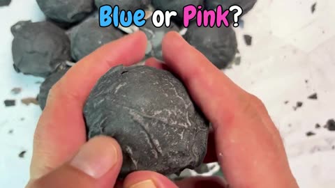 ASMR CLAY CRACKING | GUESS THE COLOR GAME