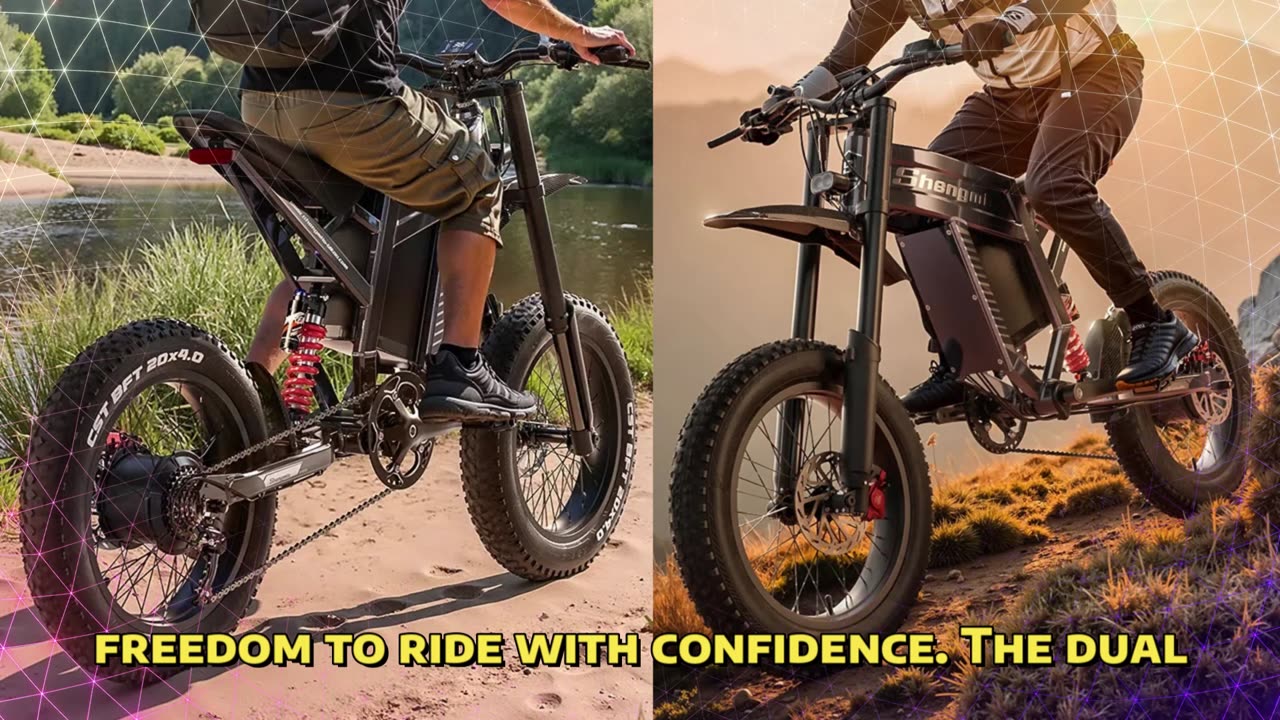 Shengmilo S900 Electric Bike for adult 1500W Motor 60V 30Ah Battery 20*4.0 Inch Fat Tire Ebike