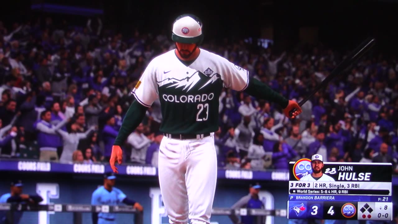 MLB The Show: Colorado Rockies vs Toronto Blue Jays (S9 World Series G2)