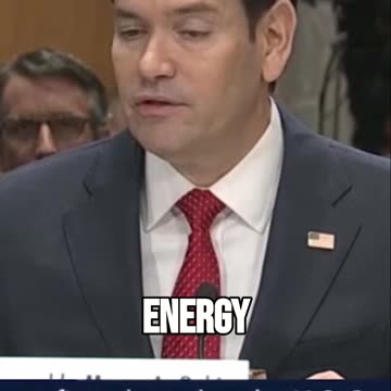 Marco Rubio On Access To Reliable And Affordable Energy