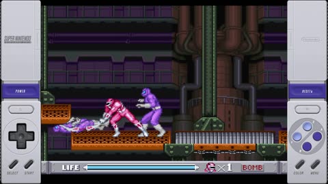 Mighty Morphin Power Rangers - Snes - Area 2