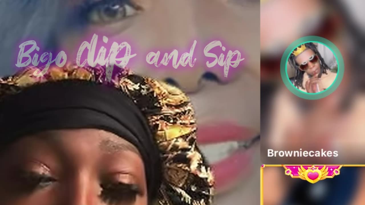 Sweets2have talks w/Grandma D n Kream the day after show "gag" #bigoclipandsip