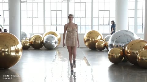 INFINITY VESSEL NYFW INFINITY Nude 18 Hot Swim Look Bikini Run Video