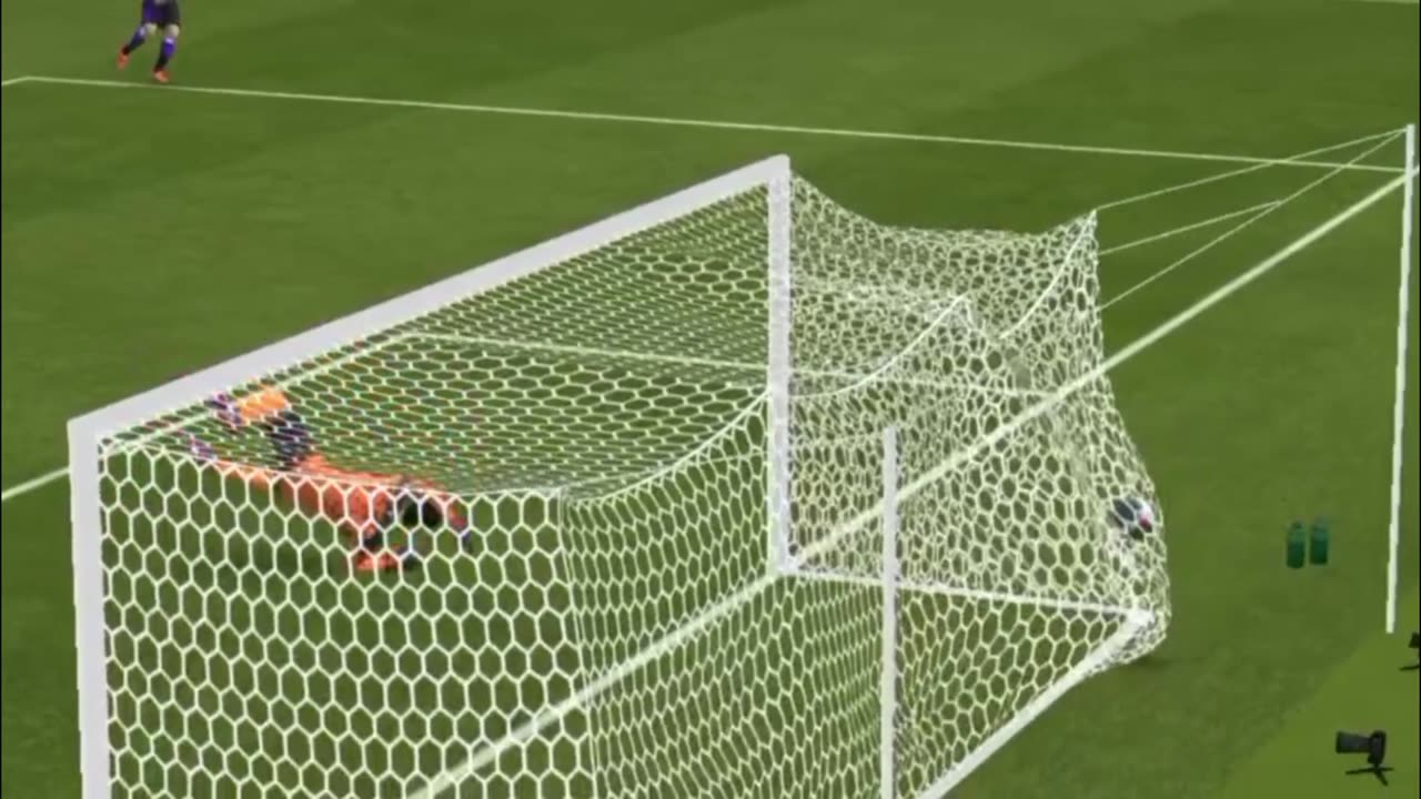 The most beautiful goals in the match