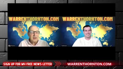 TRUMP & PUTIN Talks Shake Europe – With Warren Thornton & Paul Brooker