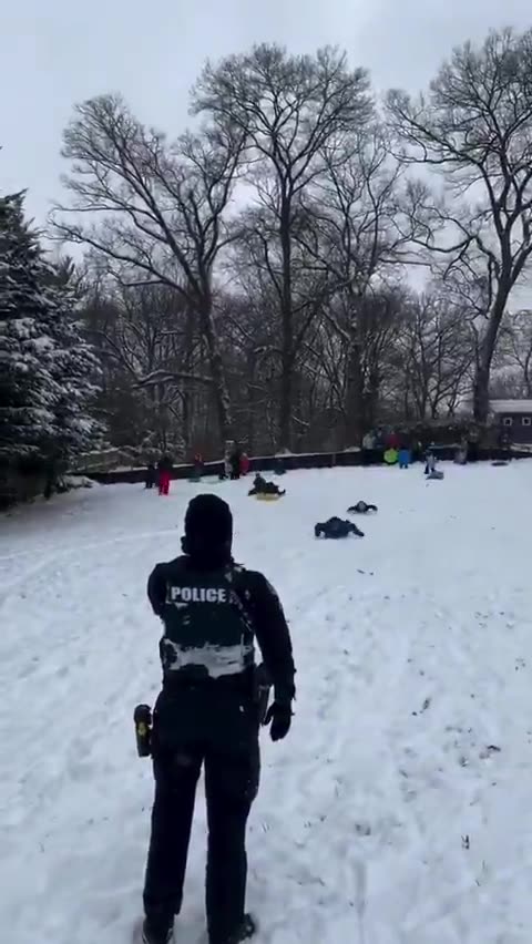 When grumpy neighbors report kids skating in front of their house.