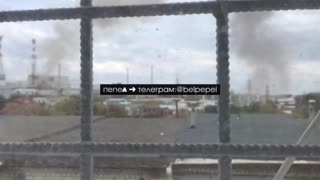 Archive video from October 6, the attack on the Luch CHP in Belgorod.
