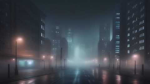 Ghost city at night (Instrumental)