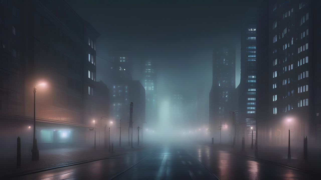 Ghost city at night (Instrumental)