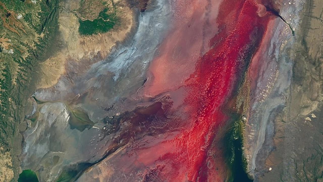 Lake Natron - Tanzania - Flamingo Heaven - Salt Lake