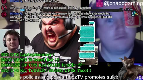 TiBBzTV / Jonathan Bruce Tibbetts / Greasy Groomer Boi deleted stream on 2/15/2025