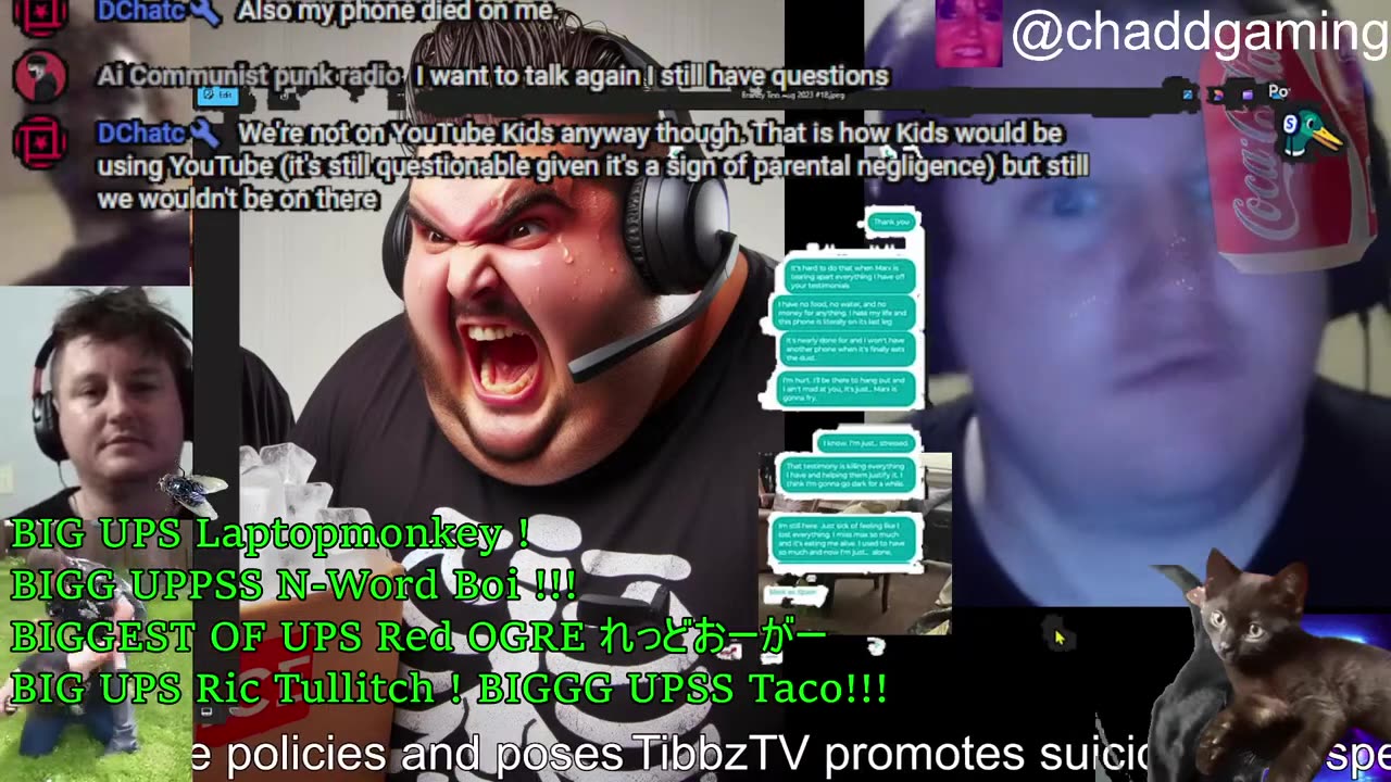 TiBBzTV / Jonathan Bruce Tibbetts / Greasy Groomer Boi deleted stream on 2/15/2025