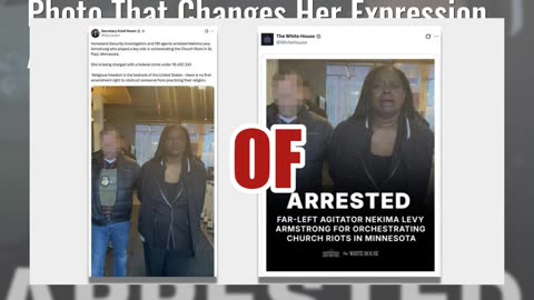Fact Check: White House Posted Altered Photo Of Arrested Nekima Levy Armstrong Adding Tears, Crying