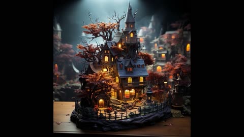 Tiny Terrors & Haunted Lights | Halloween Dioramas Come to Life!