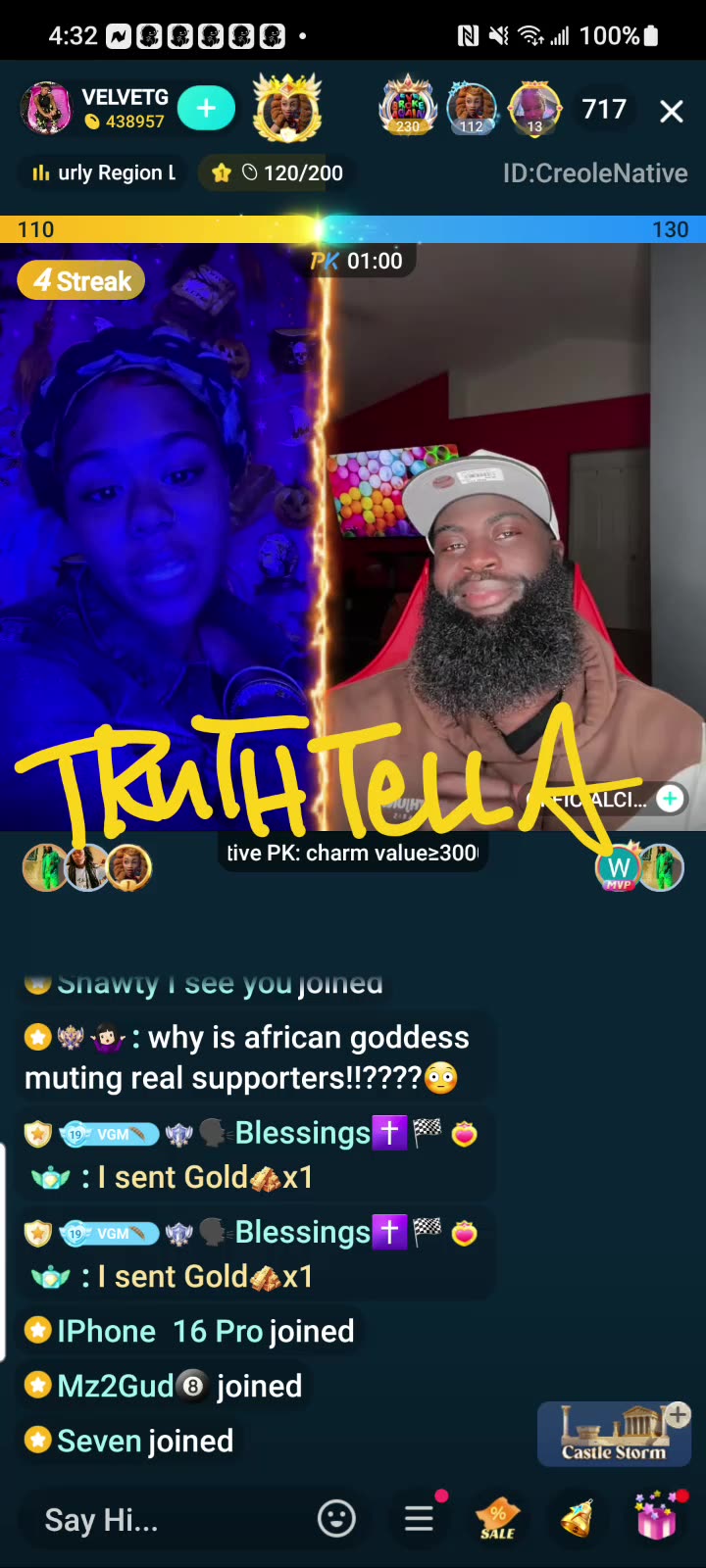 VELVET & OFFICIAL CITIZEN 3RD SHIFT ON ROCKY ROAD SMH VELVET STILL HASNT LEARNED