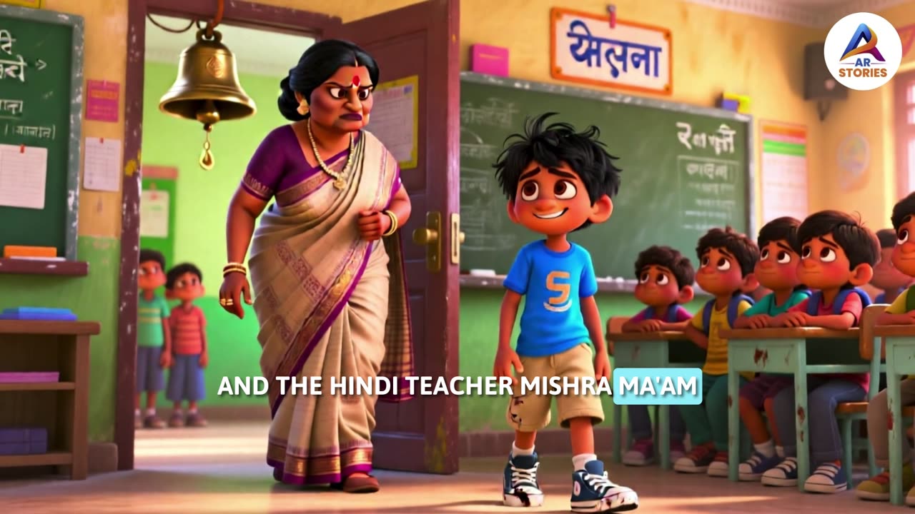 Funny Test in Class | Rohan and Compass | AR stories