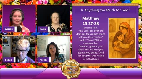 Messiah's Praiseworthy Women EP18 - Persistence and Faithfulness