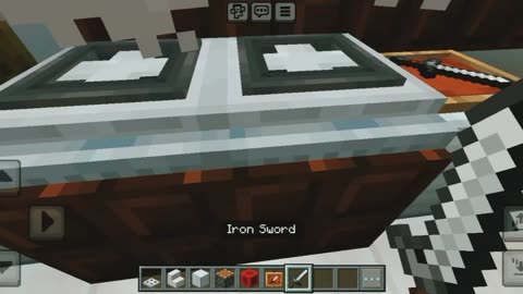 Modern kitchen making in Minecraft Game