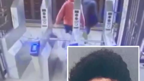 On December 31st, Kamel Hawkins (23) targeted a white man and pushed him in