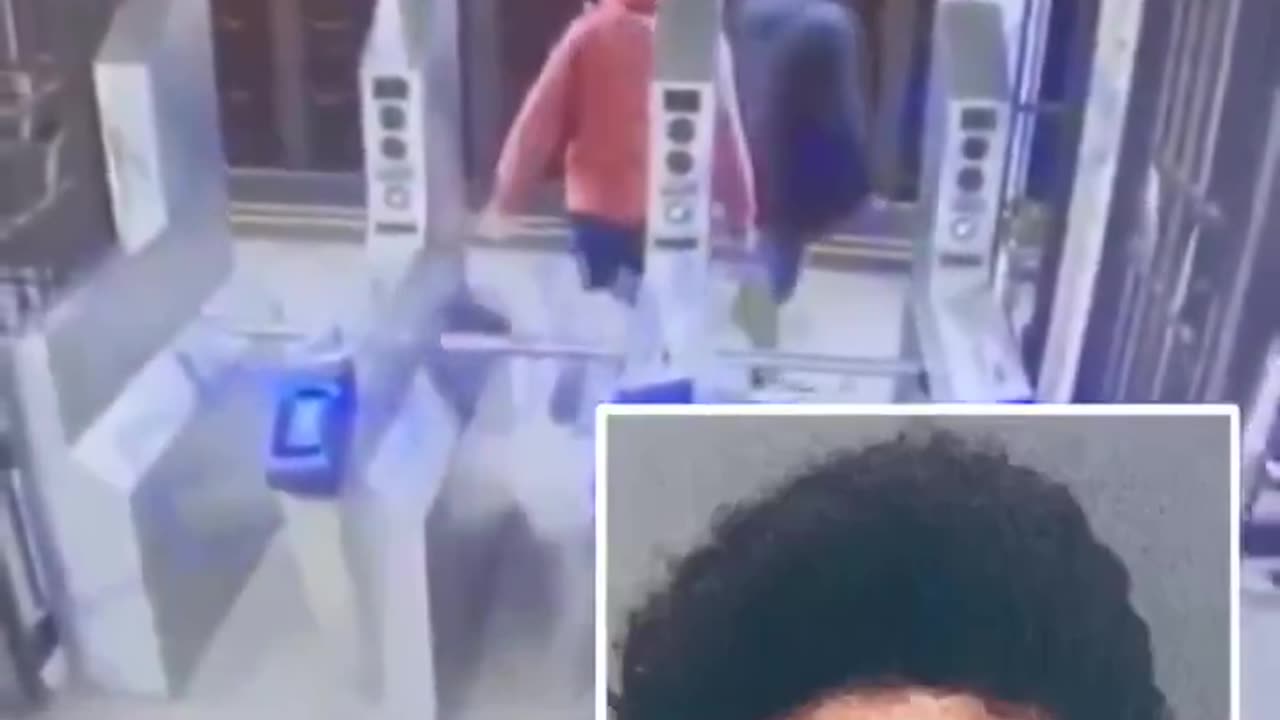 On December 31st, Kamel Hawkins (23) targeted a white man and pushed him in