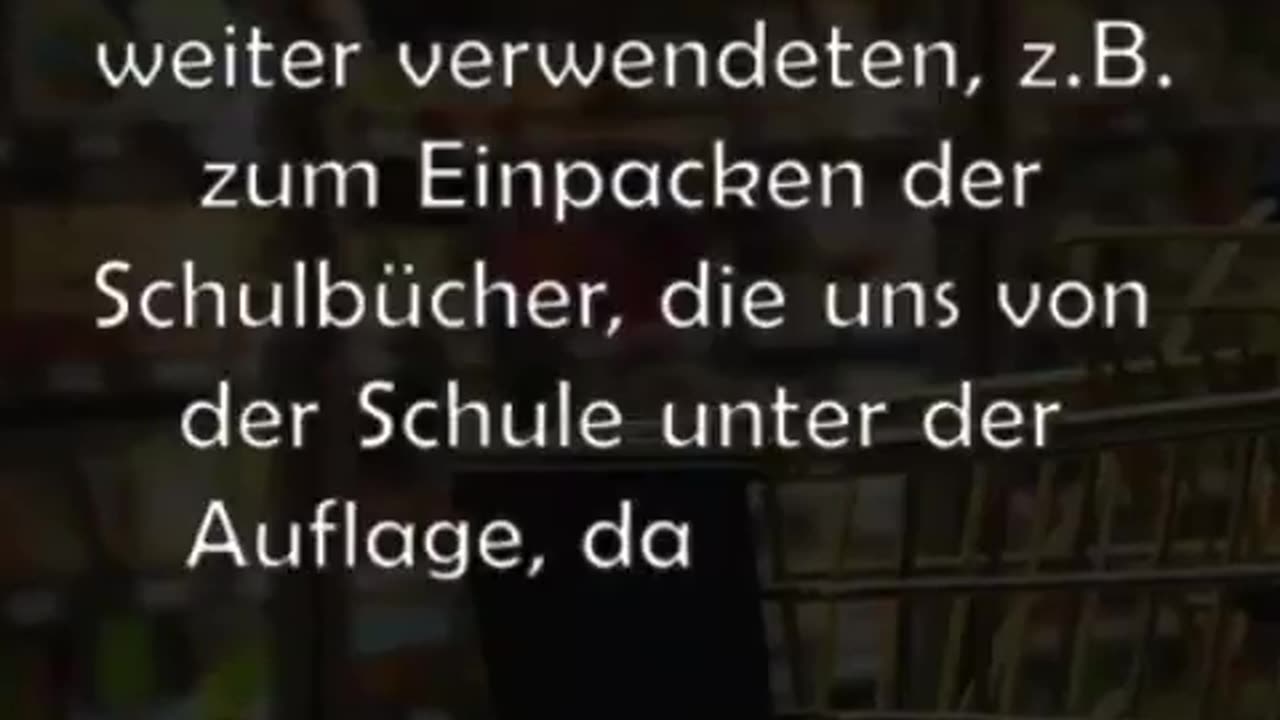 Aber "Umweltschutz", kannten wir nicht ... 🤷♂️
