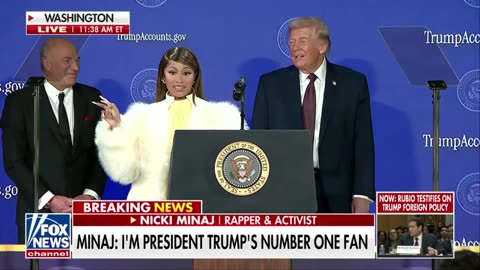 Nicki Minaj just claimed to be Trump's number one fan
