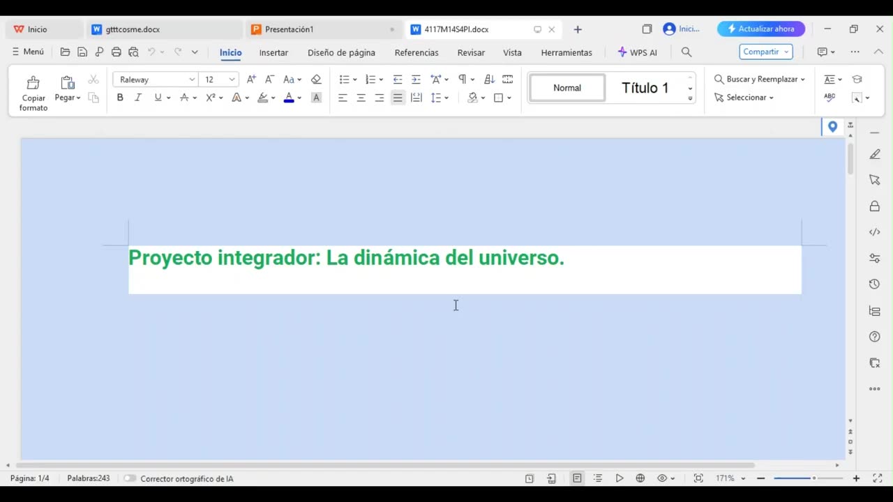 MODULO 14 SEMANA 4 PROYECTO INTEGRADOR