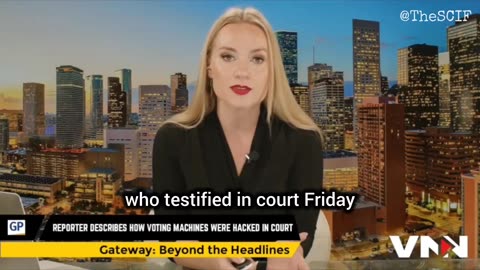 A Dominion voting machine was hacked in real-time, in a Georgia court, during election ...