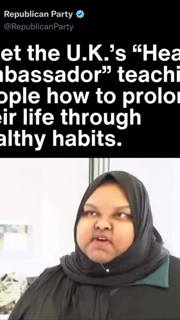 Politics - 2026 UK Has Fallen UNREAL Meet The UK Health Ambassador Fat Sand Nigger