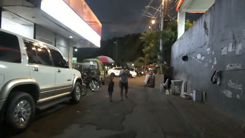 Guerrero Street corner Kalaw Avenue in Manila City in the Philippines