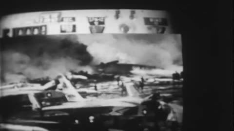 USS FORRESTAL FIRE PLAT FOOTAGE ... - USS FORRESTAL FIRE PLAT FOOTAGE Gulf of Tonkin - 428-npc-38695