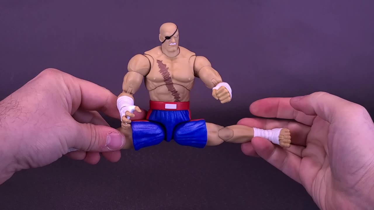Jada Toys Ultra Street Fighter II: The Final Challengers Sagat 1/12 Scale Action Figure Review