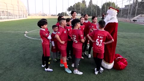 The West Bank soccer field slated for demolition by Israel