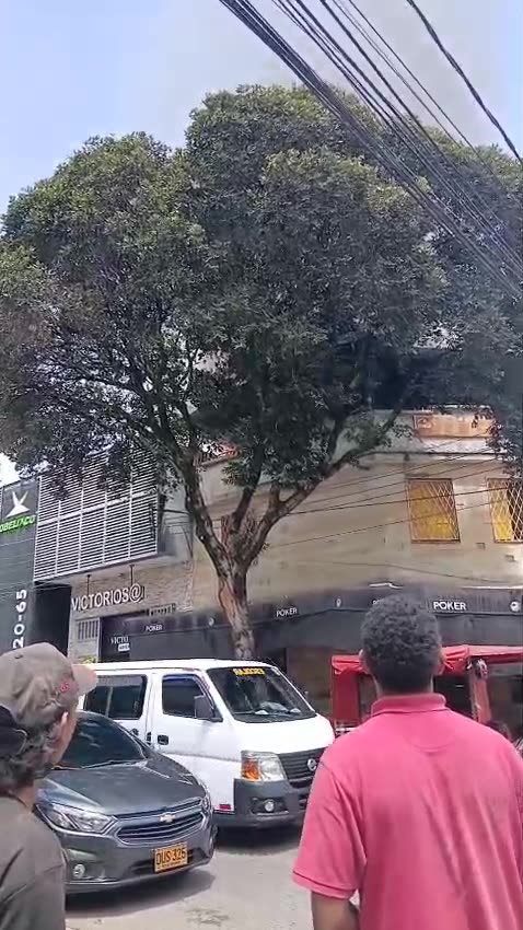 Incendio en vivienda del barrio San Francisco de Bucaramanga