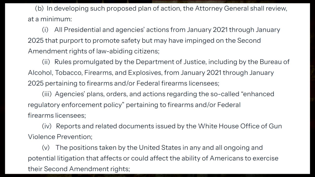 Trump Signs Massive Executive Order To Protect 2nd Amendment Rights