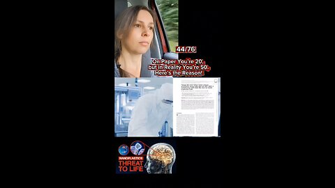 On Paper You’re 20,but in Reality You’re 50. Here’s the Reason 44/76 #nanoplastic #medicina #allatra