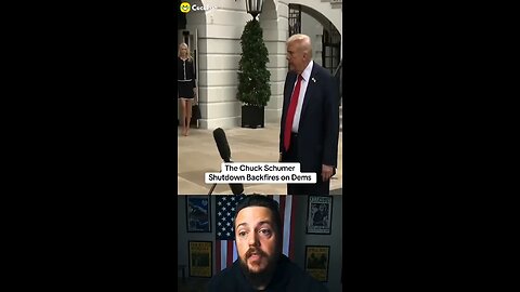 The Chuck Schumer Shutdown Backfires on Dems